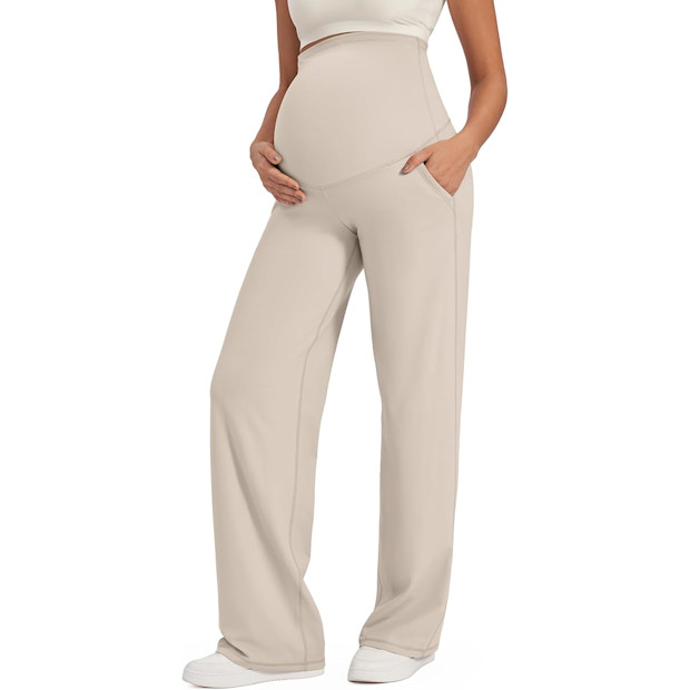 Maternity Yoga Flare Pants.
