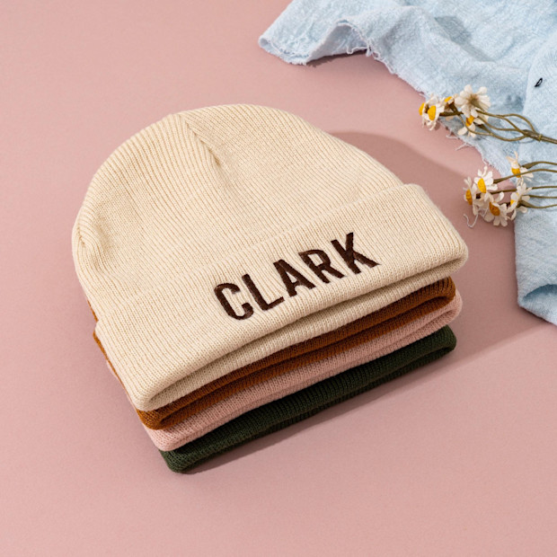 KLJDIOHFF Personalized Embroidered Beanie.
