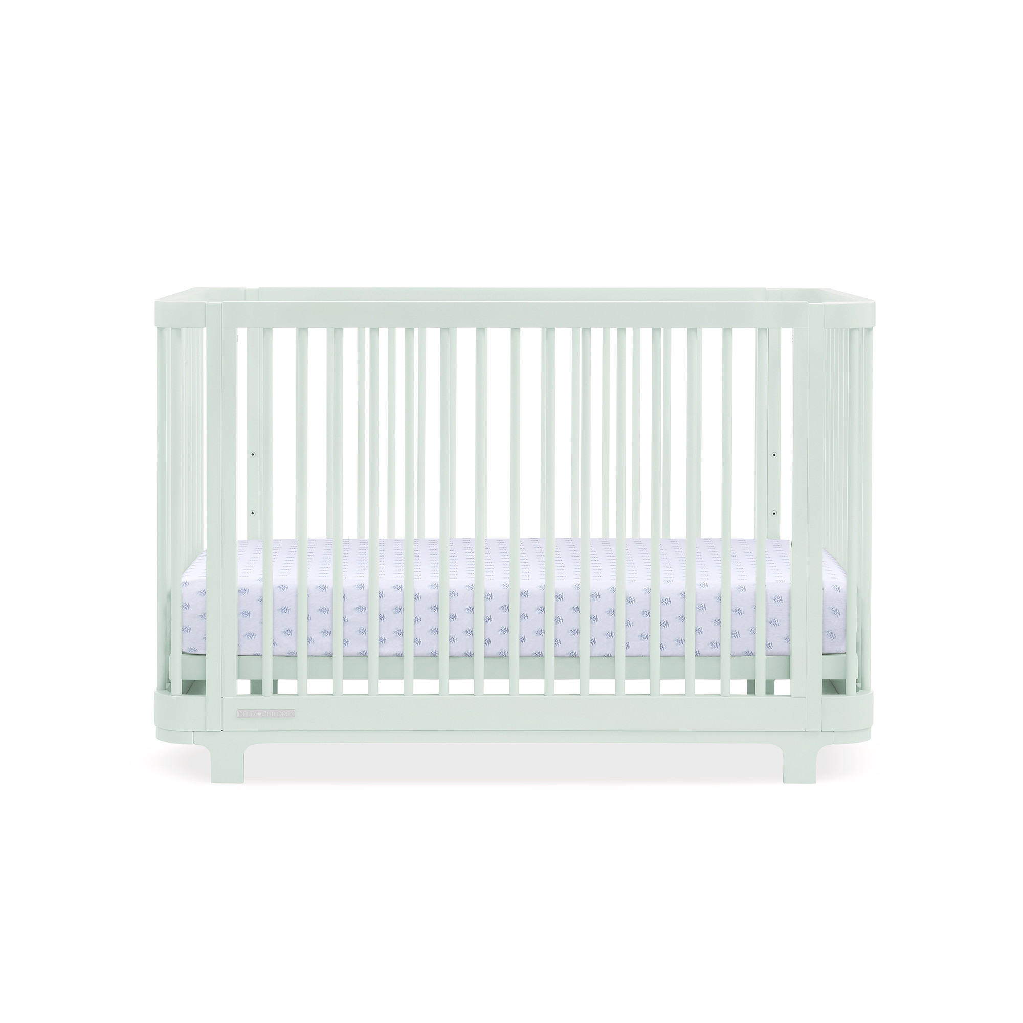 Delta Children Nest 4-in-1 Convertible Crib Bianca White