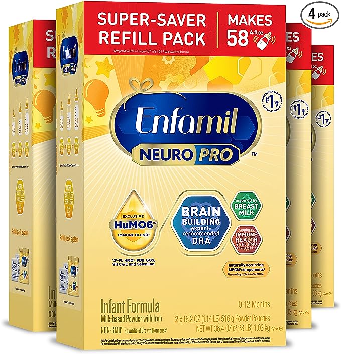 Enfamil NeuroPro Baby Formula Refill Box - $231.96.