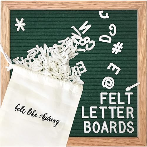 Felt Like Sharing Felt Letter Board.
