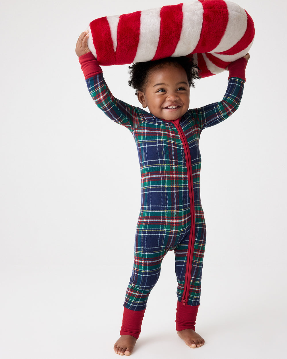 Little Sleepies Northern Night Plaid Zippy.