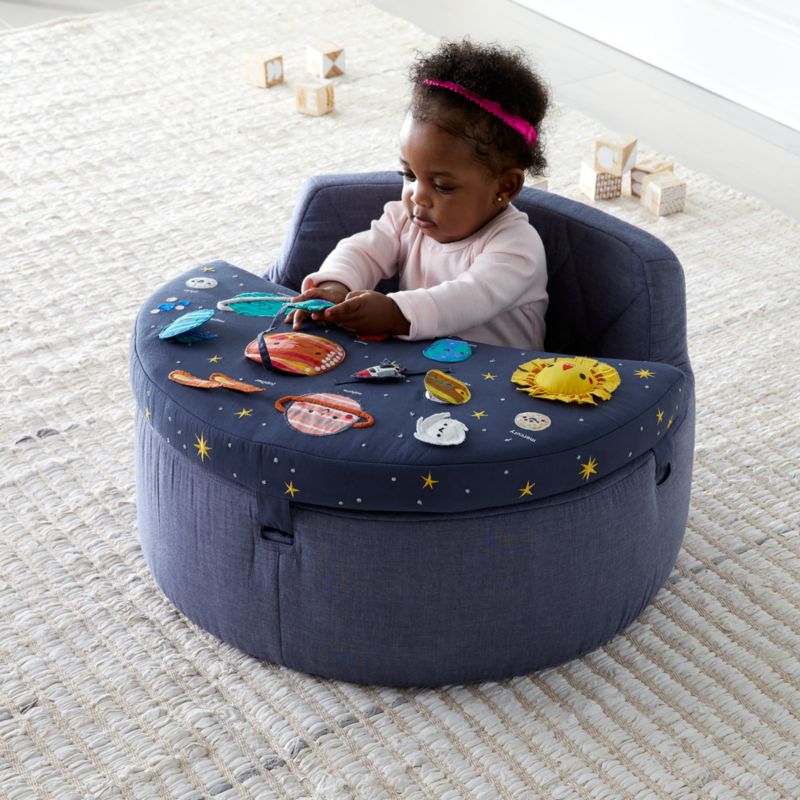 Crate & Kids Deep Space Baby Activity Chair.