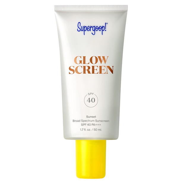 Supergoop! Glowscreen Broad Spectrum Sunscreen SPF 40, 1.7 oz - $38.00.