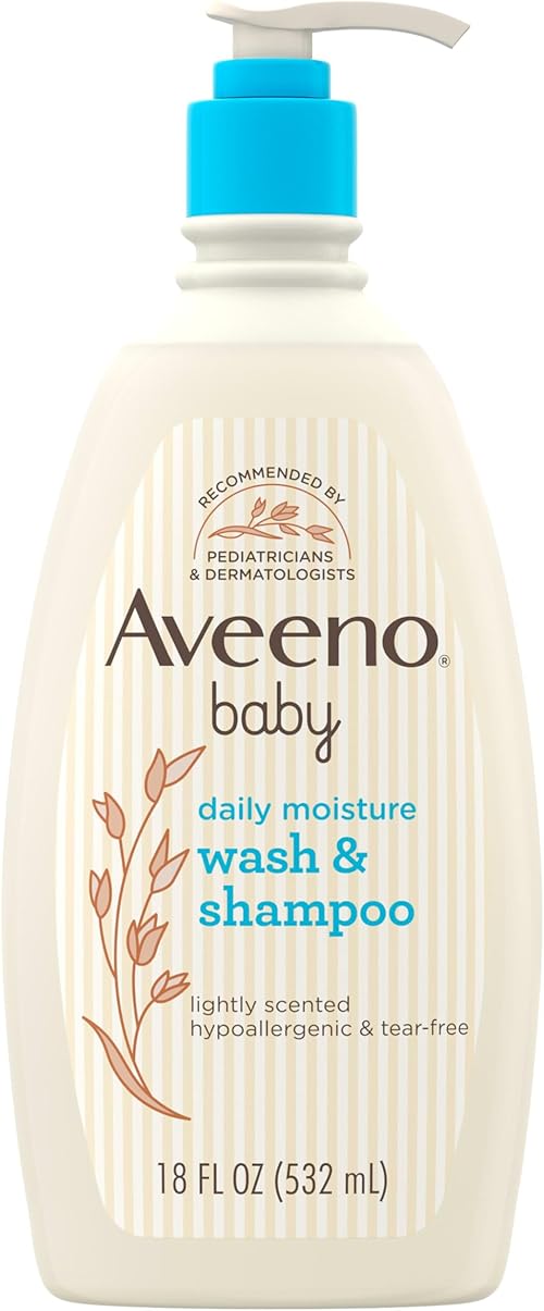 Aveeno Baby Daily Moisture Gentle Body Wash & Shampoo