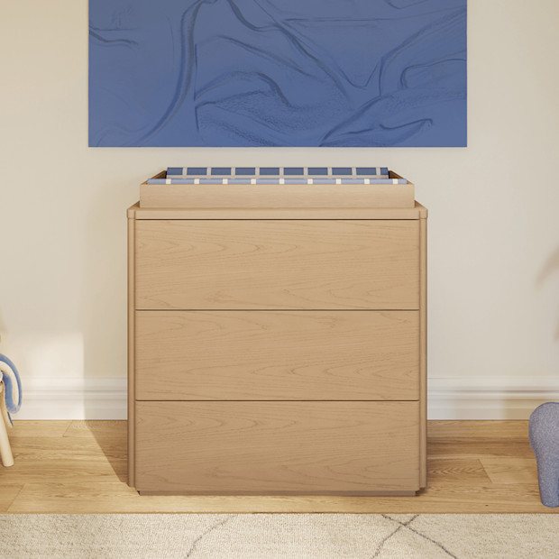 Nurture& The Aspen Small Natural Wood Dresser.