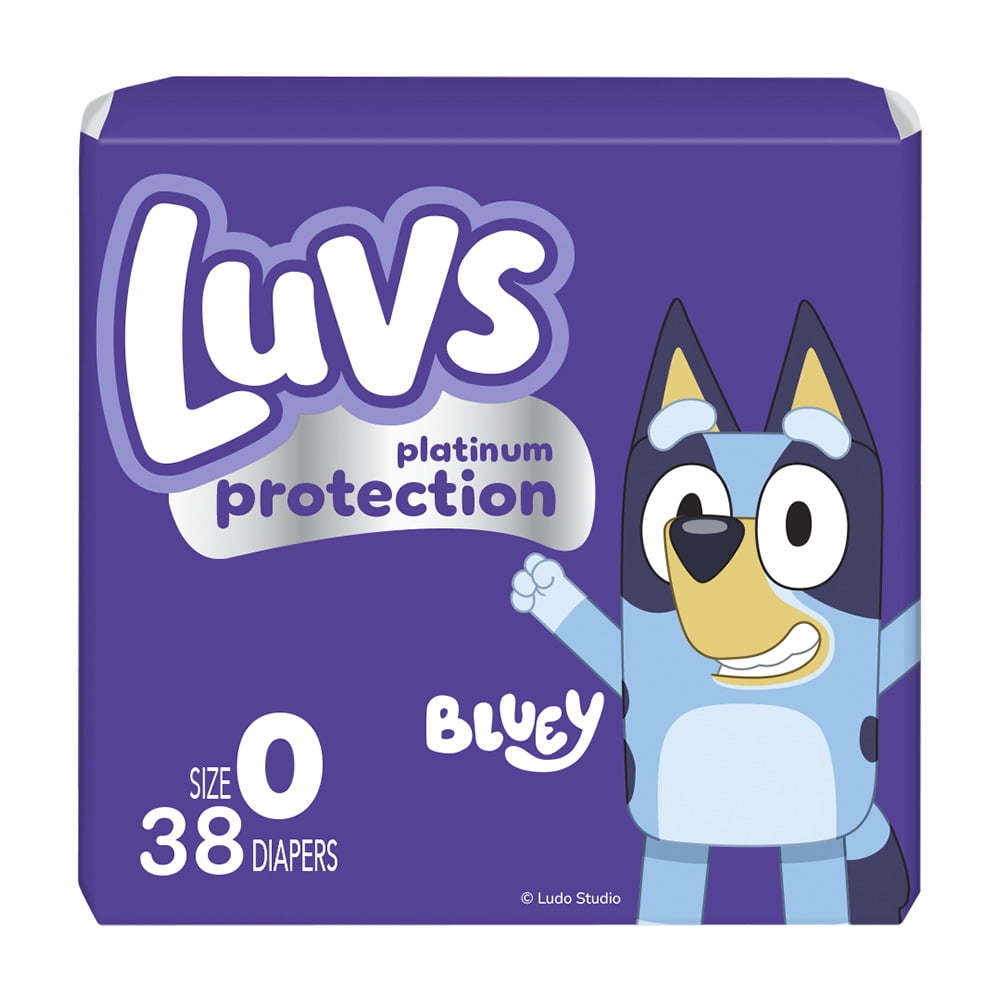 Luvs Platinum Protection Baby Diapers.