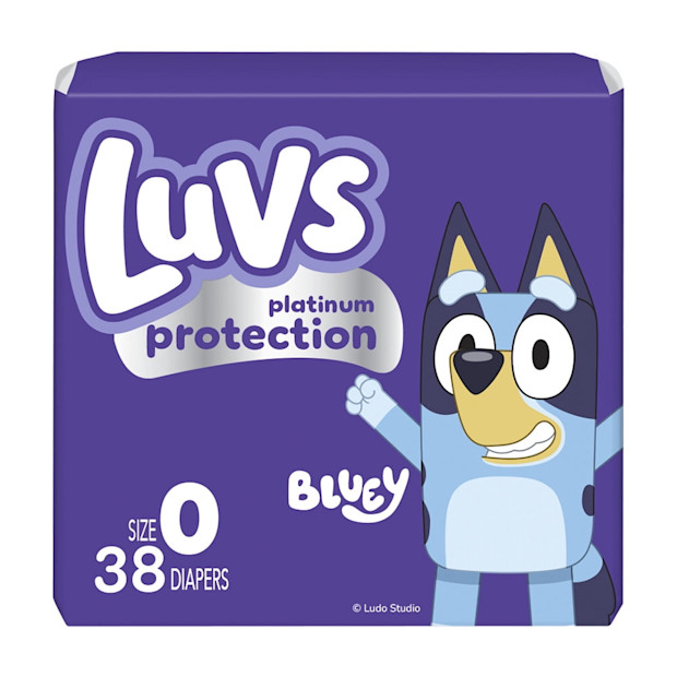 Luvs Platinum Protection Baby Diapers.
