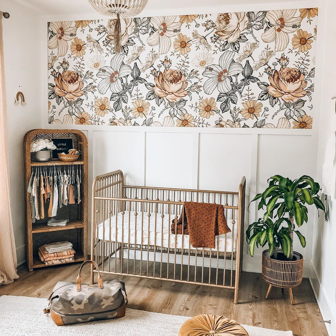 Small Space Nursery Go Bold