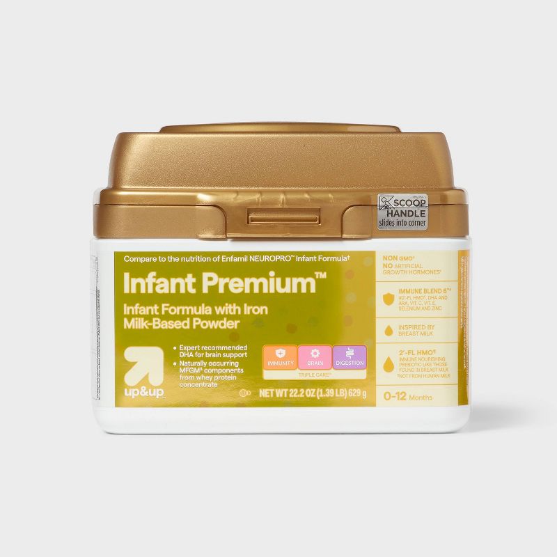 up & up Premium Powder Infant Formula - 22.2oz.