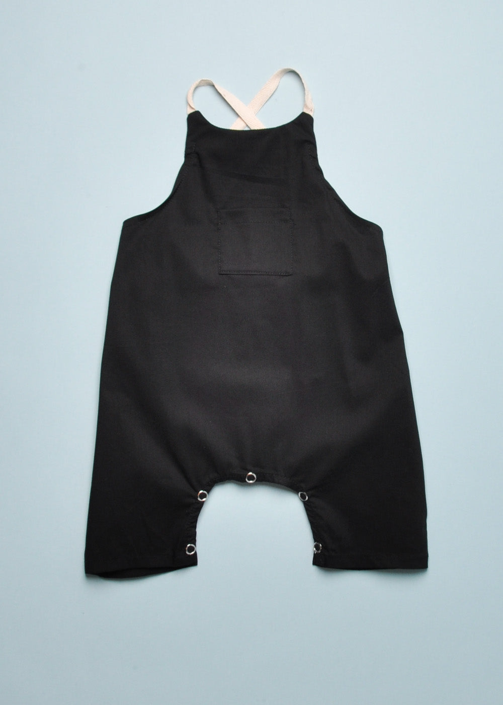 Eggy ORETO LONG OVERALL - BLACK.