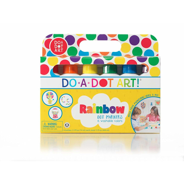 Do A Dot Art! Rainbow Dot Markers (6 pack) - $17.99.