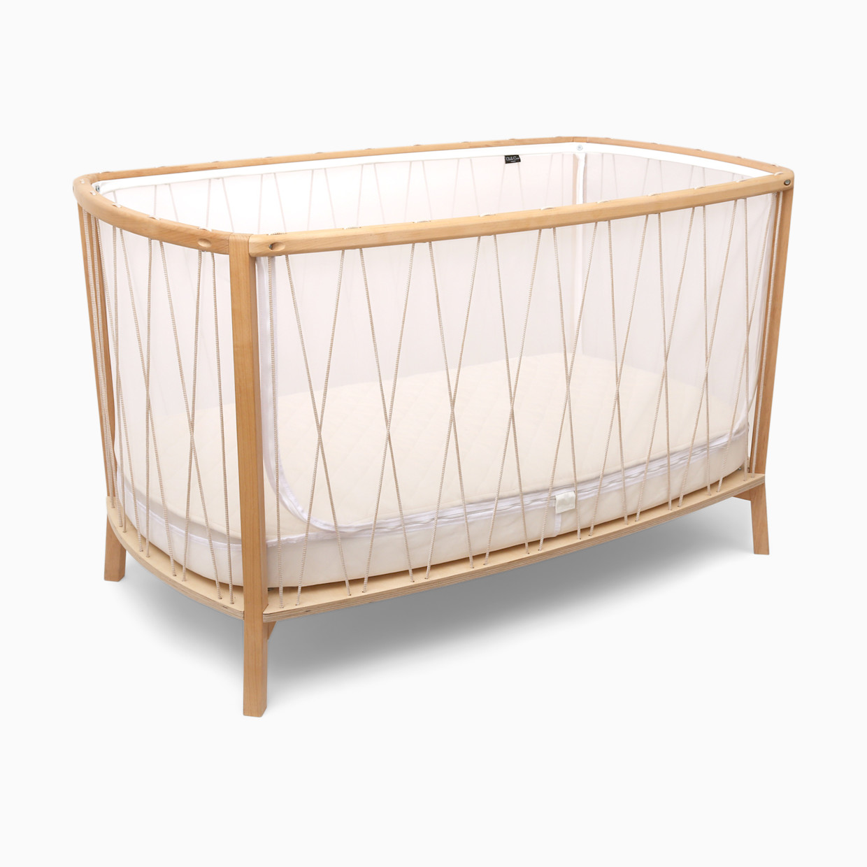 Charlie Crane KIMI Baby Bed - Desert, Coco Organic Mattress.