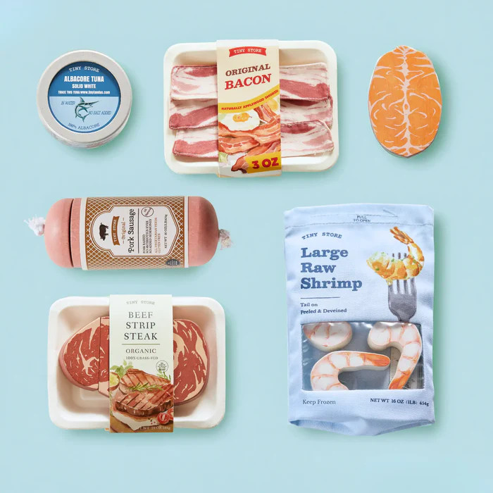 Tiny Land Organic Meat & Seafood Pack.