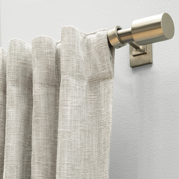 Ricardo Trading Haven Blackout Linen Curtain Panel.