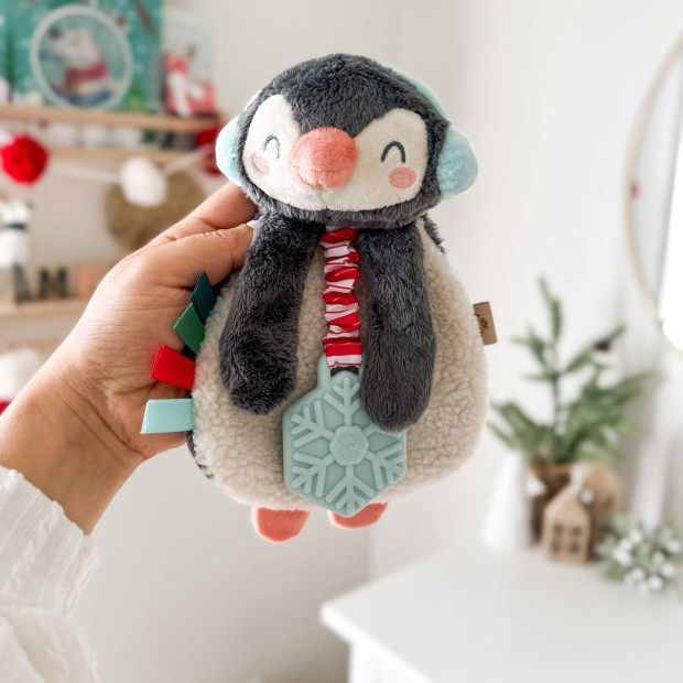 Itzy Ritzy Holiday Lovey - Penguin.