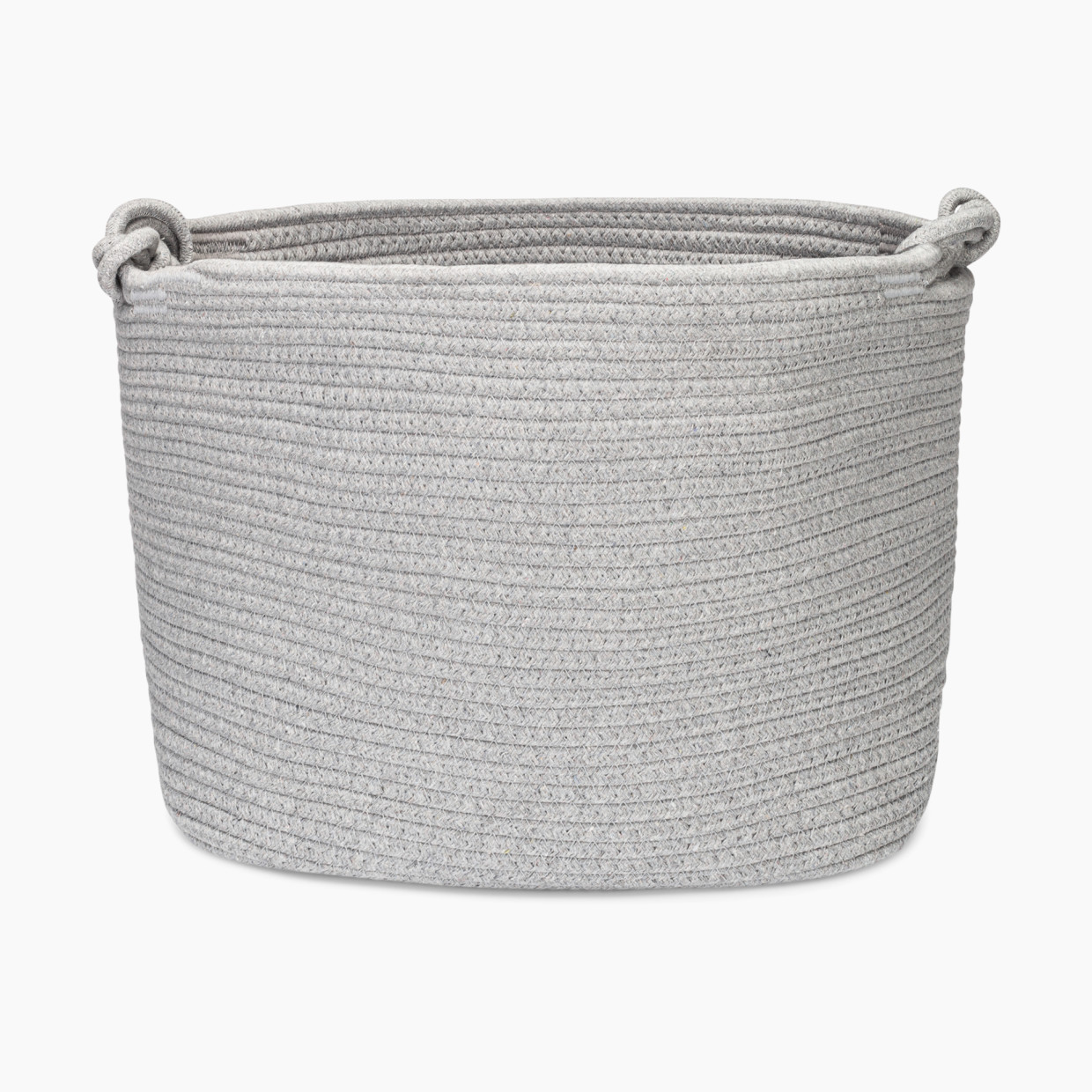 Parker Baby Co. Rope Cube Storage Basket - Gray.