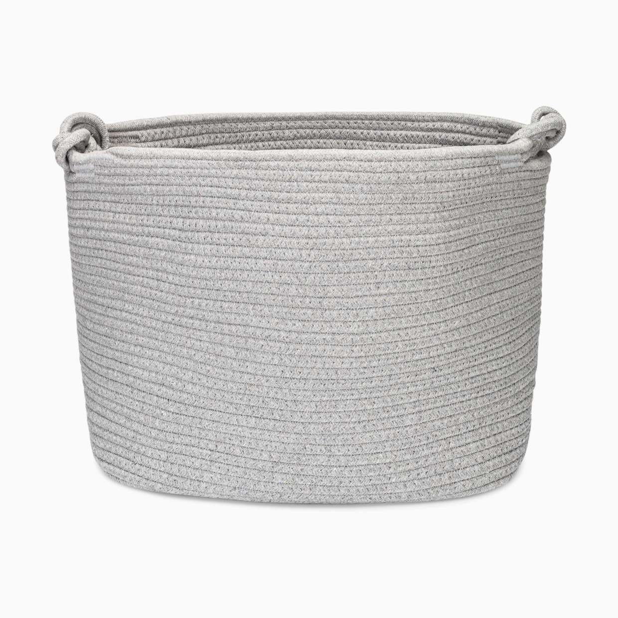Parker Baby Co. Rope Cube Storage Basket - Gray.