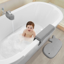 Ubbi Non-Slip Baby Bath Mat, Powerful Suction Cups, Baby Bath Tub Time  Essentials, Gray