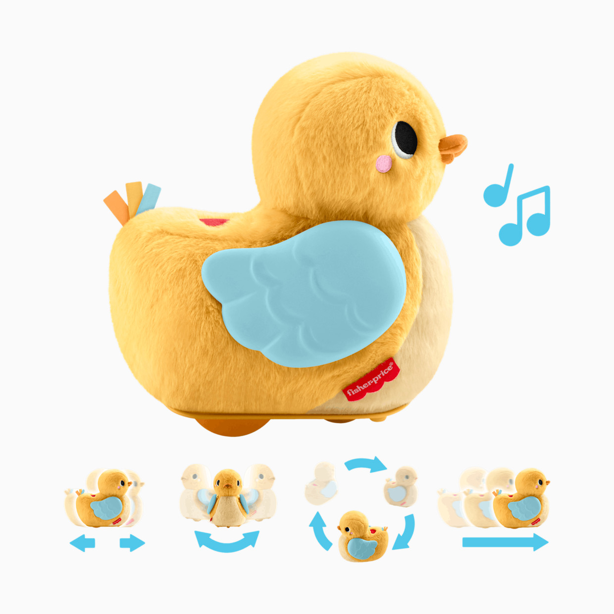 Fisher-Price 4-in-1 Cuddle & Crawl Duck.