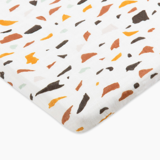 babyletto All-Stages Bassinet Sheet - Terrazzo.