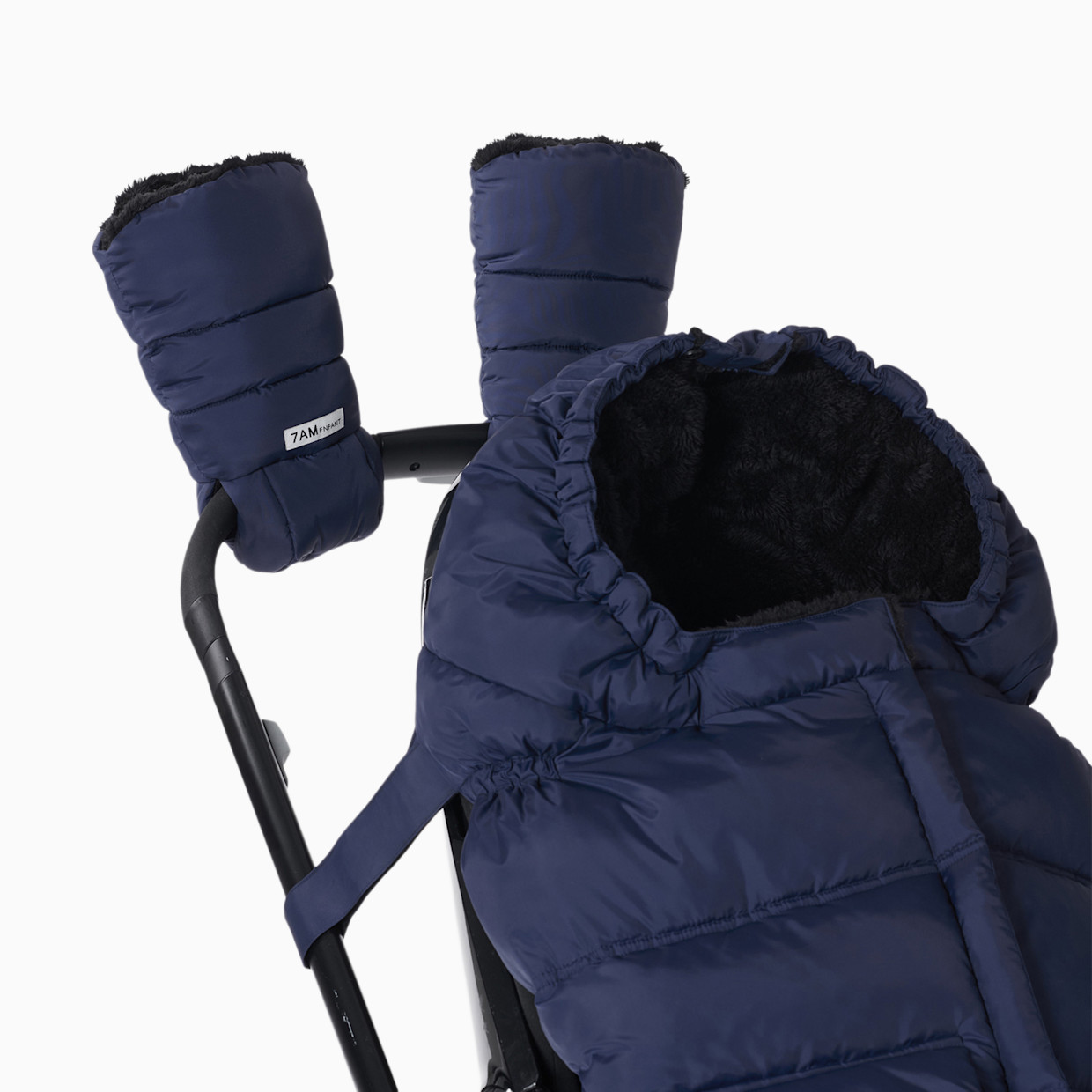 7AM Enfant Warmmuffs - Navy Plush.