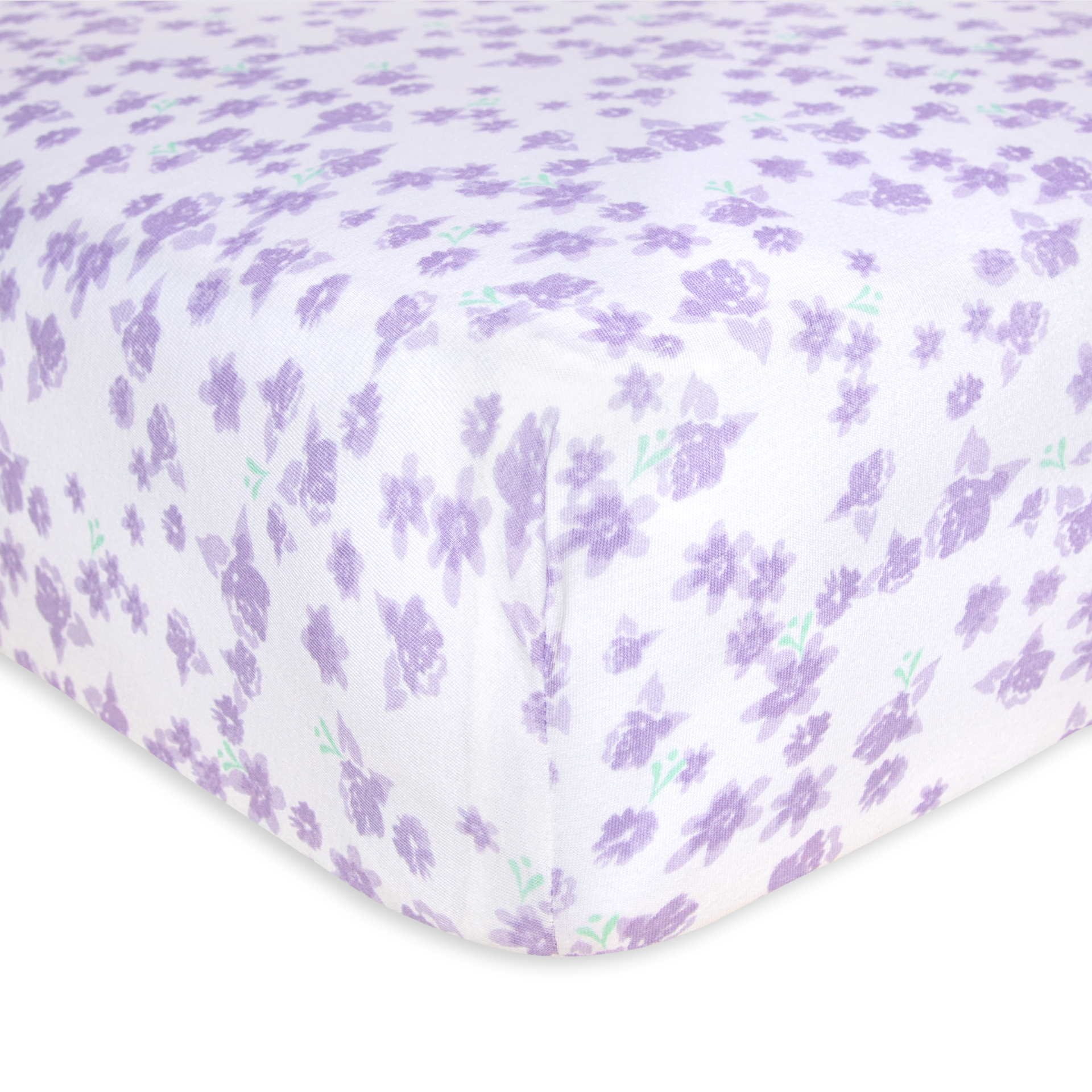 burt's bees jersey crib sheet