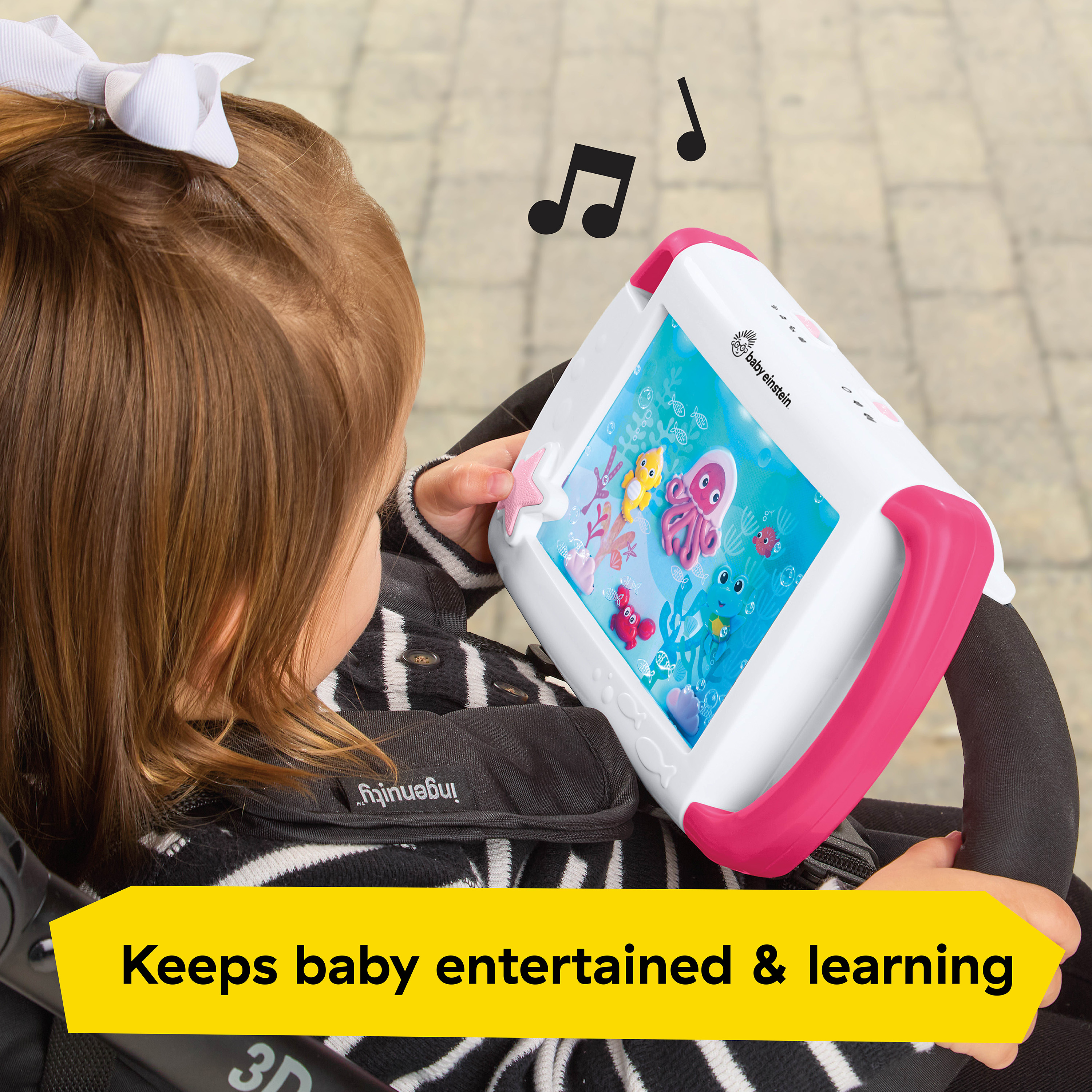 Baby Einstein On-the-Go Sea Dreams Soother - Pink.