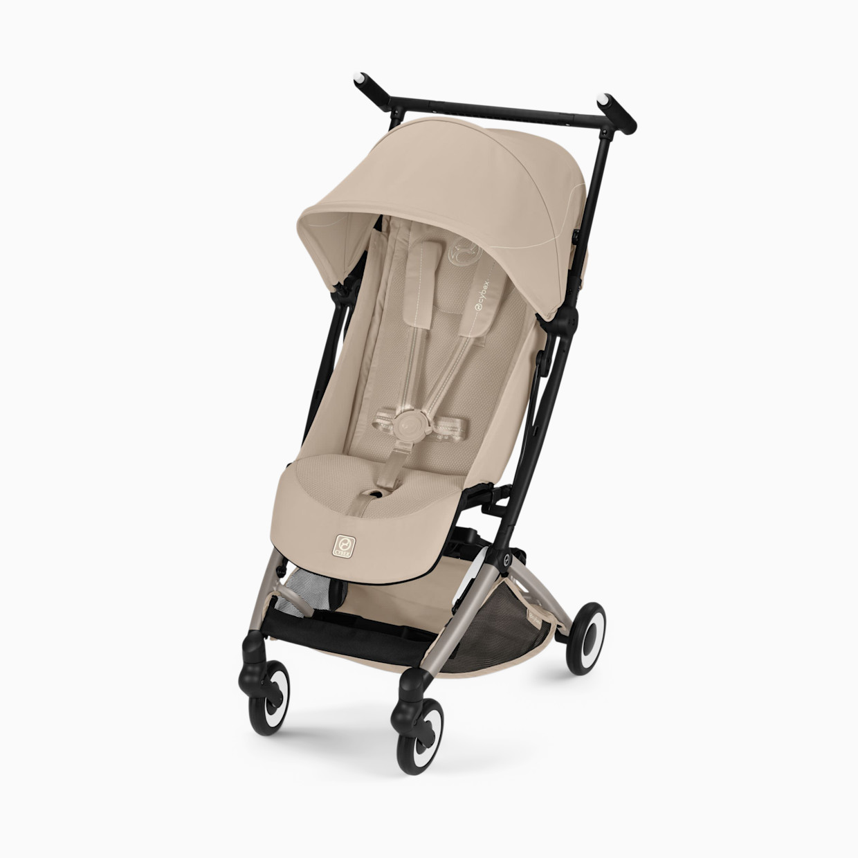 Cybex LIBELLE Ultra Lightweight Travel Stroller - Almond Beige.