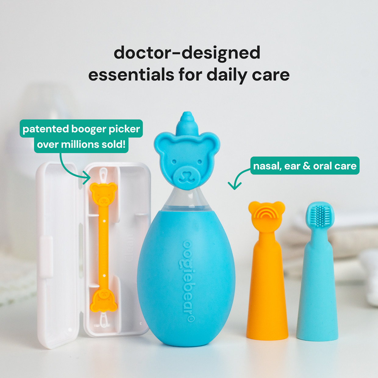 Oogiebear Baby Care Starter Kit - Multi, 5.