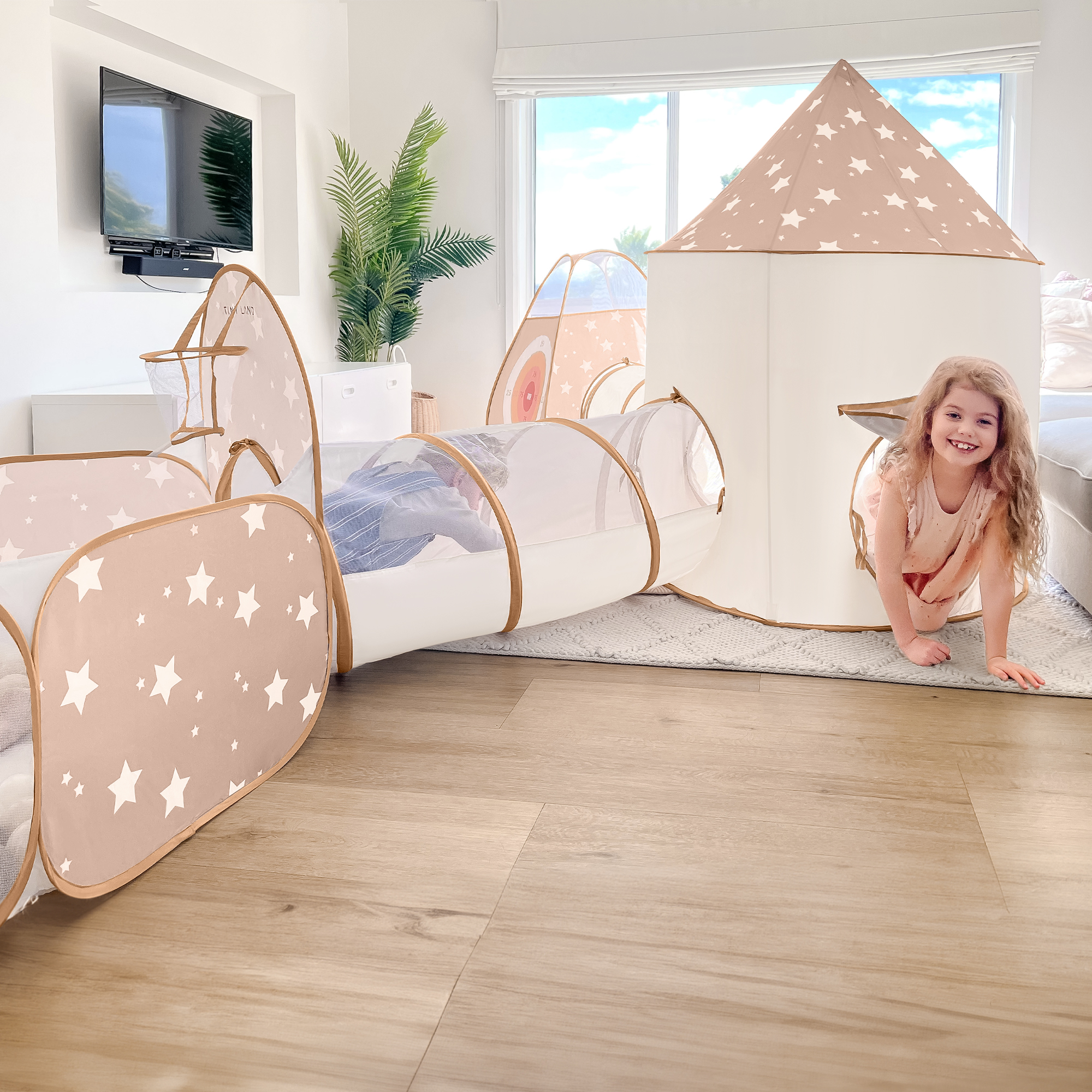 Tiny Land Discovery 5-in-1 Play Tunnel.