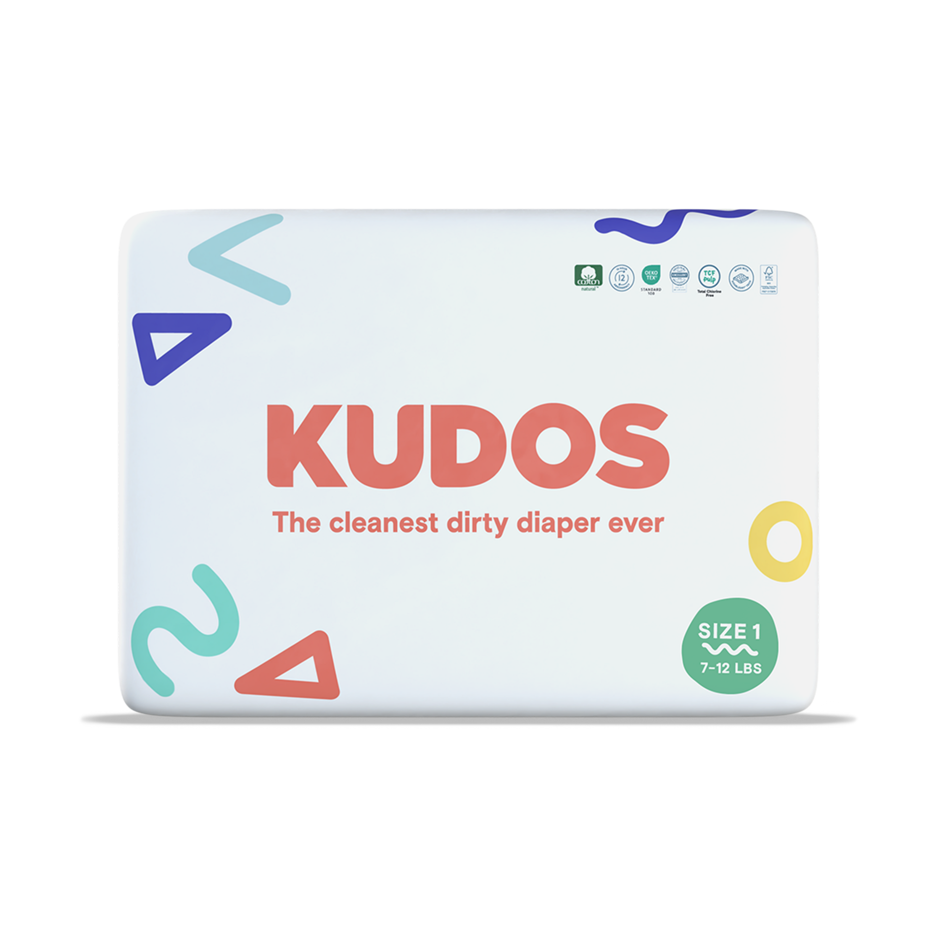 Kudos Diapers, Monthly Supply.