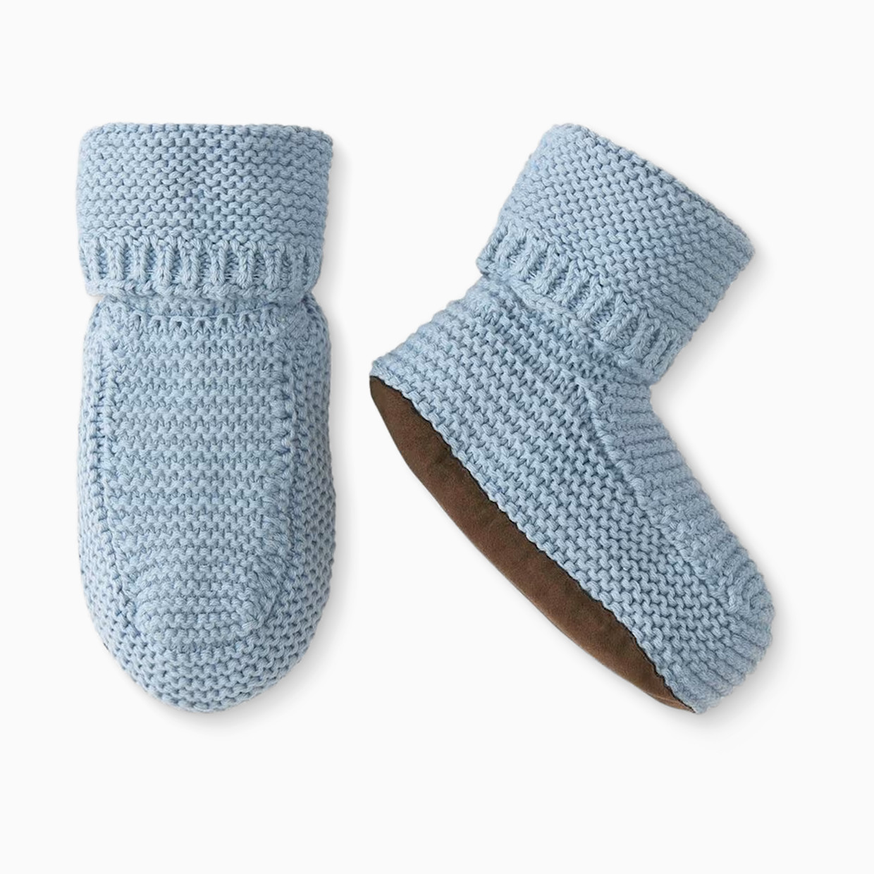 Hanna Andersson Baby Sweaterknit Booties - North Air, 0-6 M.