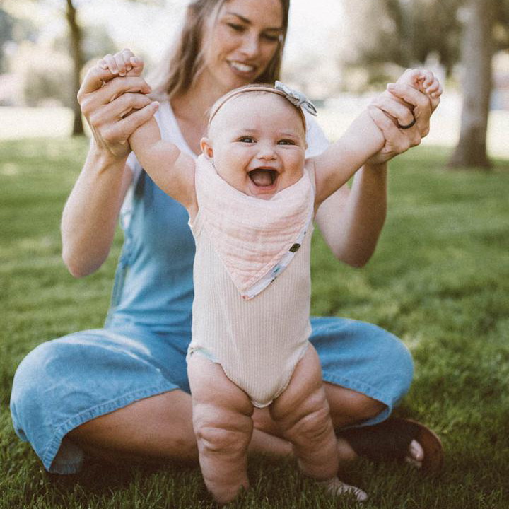 little unicorn bandana bibs