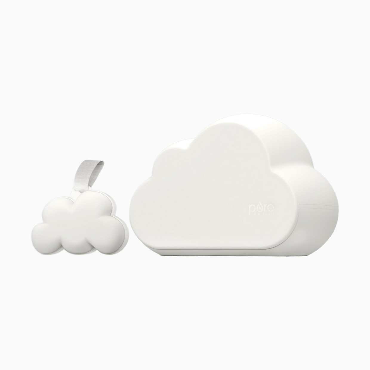 Pure Enrichment Baby Cloud Set Portable Sound Machine + Humidifier - White.