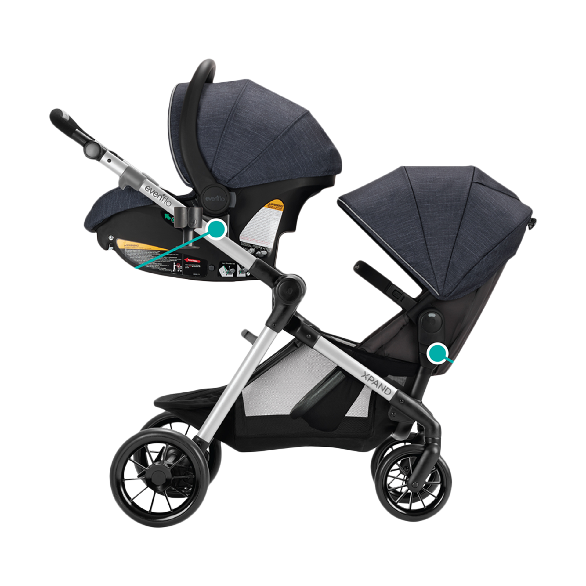 snack tray for evenflo pivot xpand