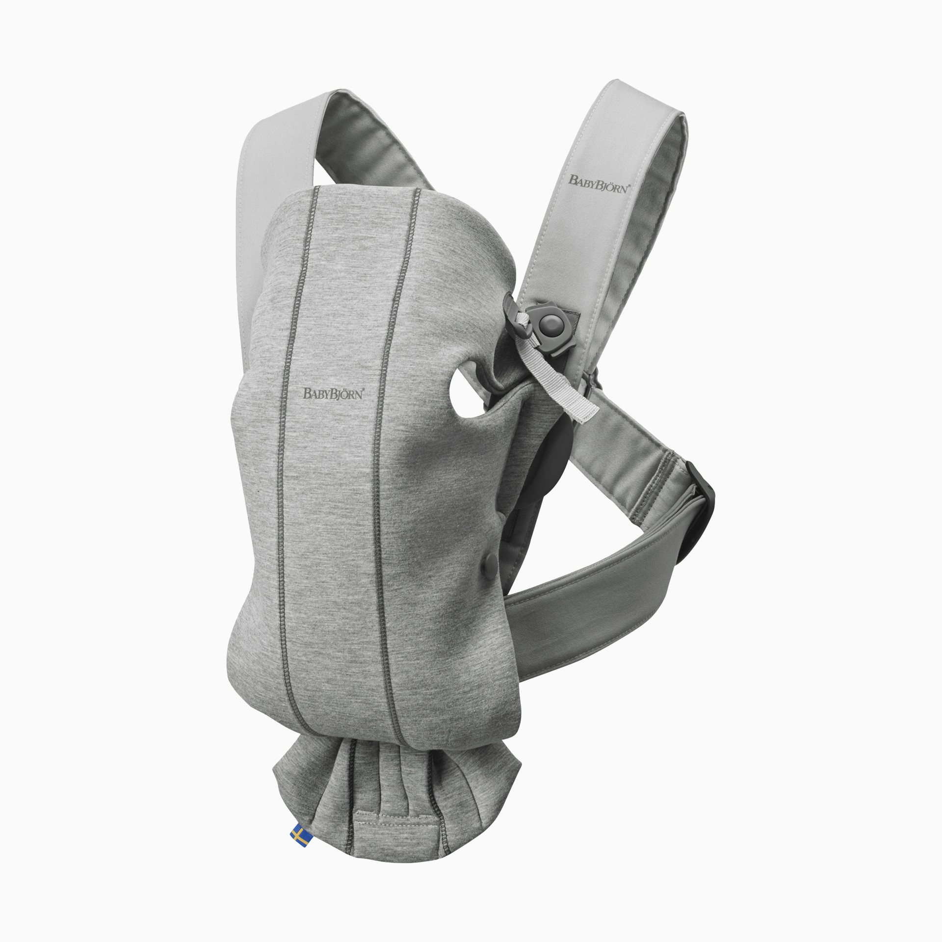 BabyBjörn Baby Carrier Mini - Light Grey 3 D Jersey | Babylist Shop