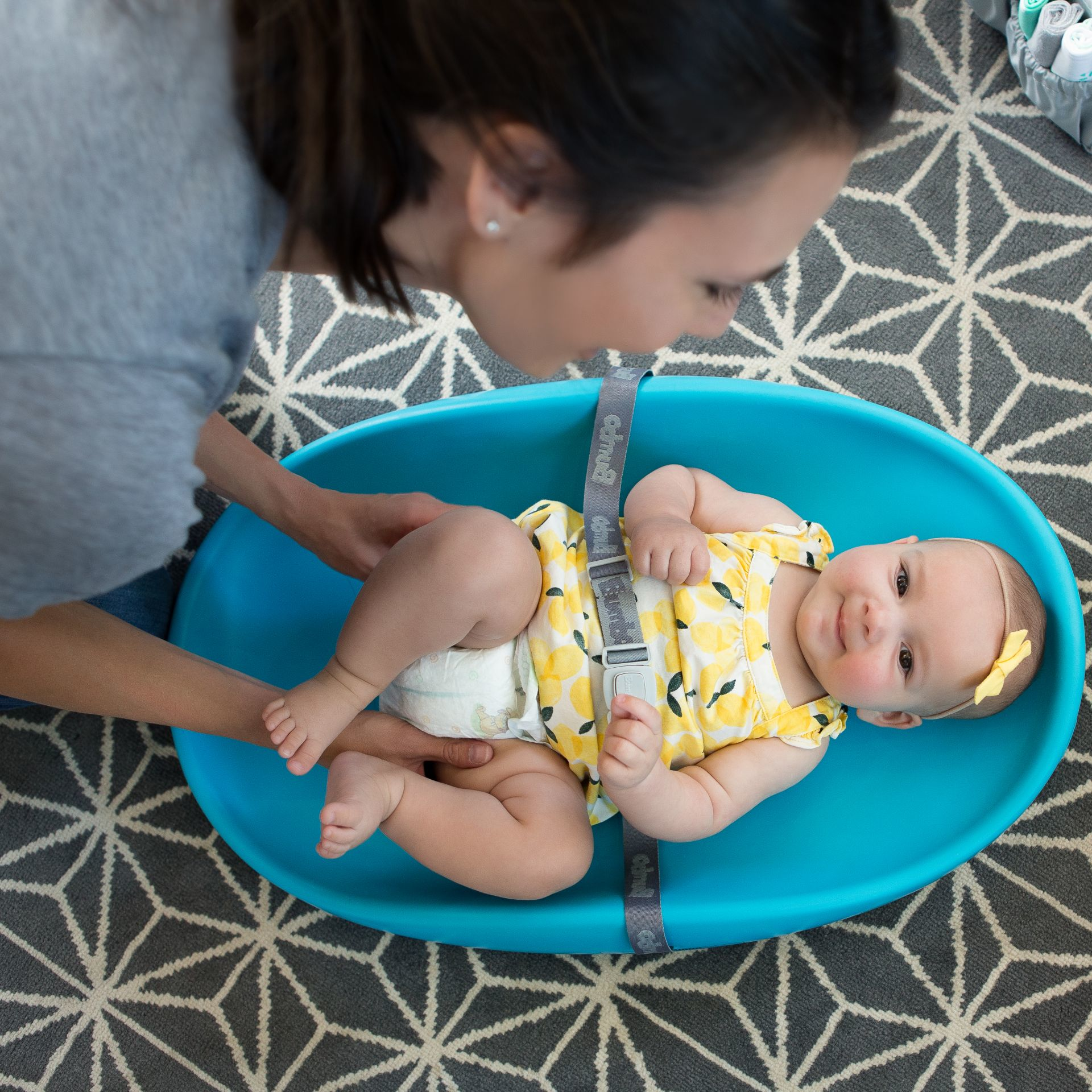 bumbo changing pad aqua