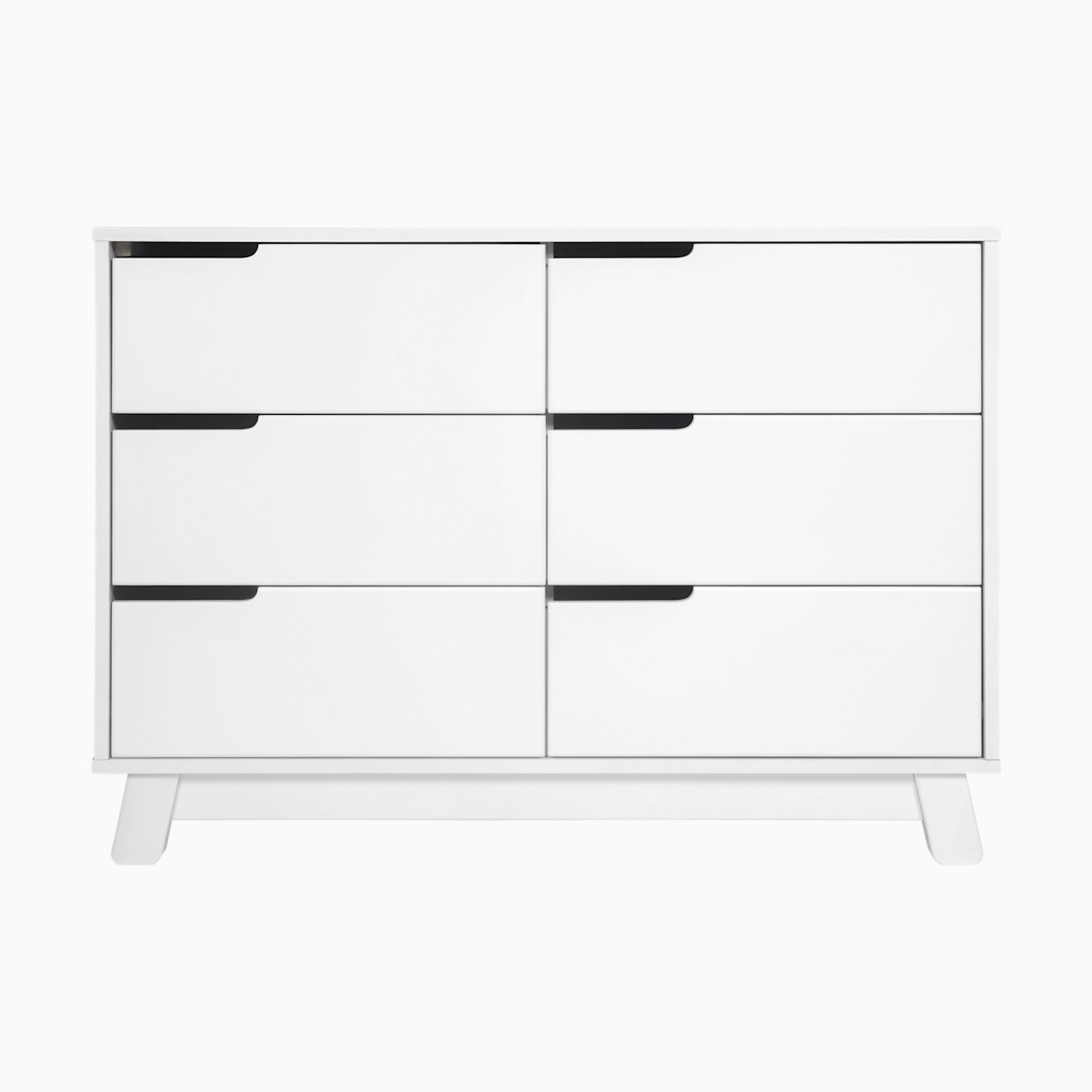 babyletto Hudson 6-Drawer Double Dresser - White.