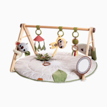 Tiny Love Boho Chic Gymini with Mirror and Detachable Toys, Wall Mount, Developmental Gym and Playmat for Babies, Newborns, and Infants