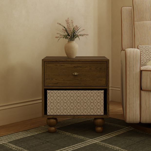 babyletto Astre Assembled Nightstand by Nate Berkus.