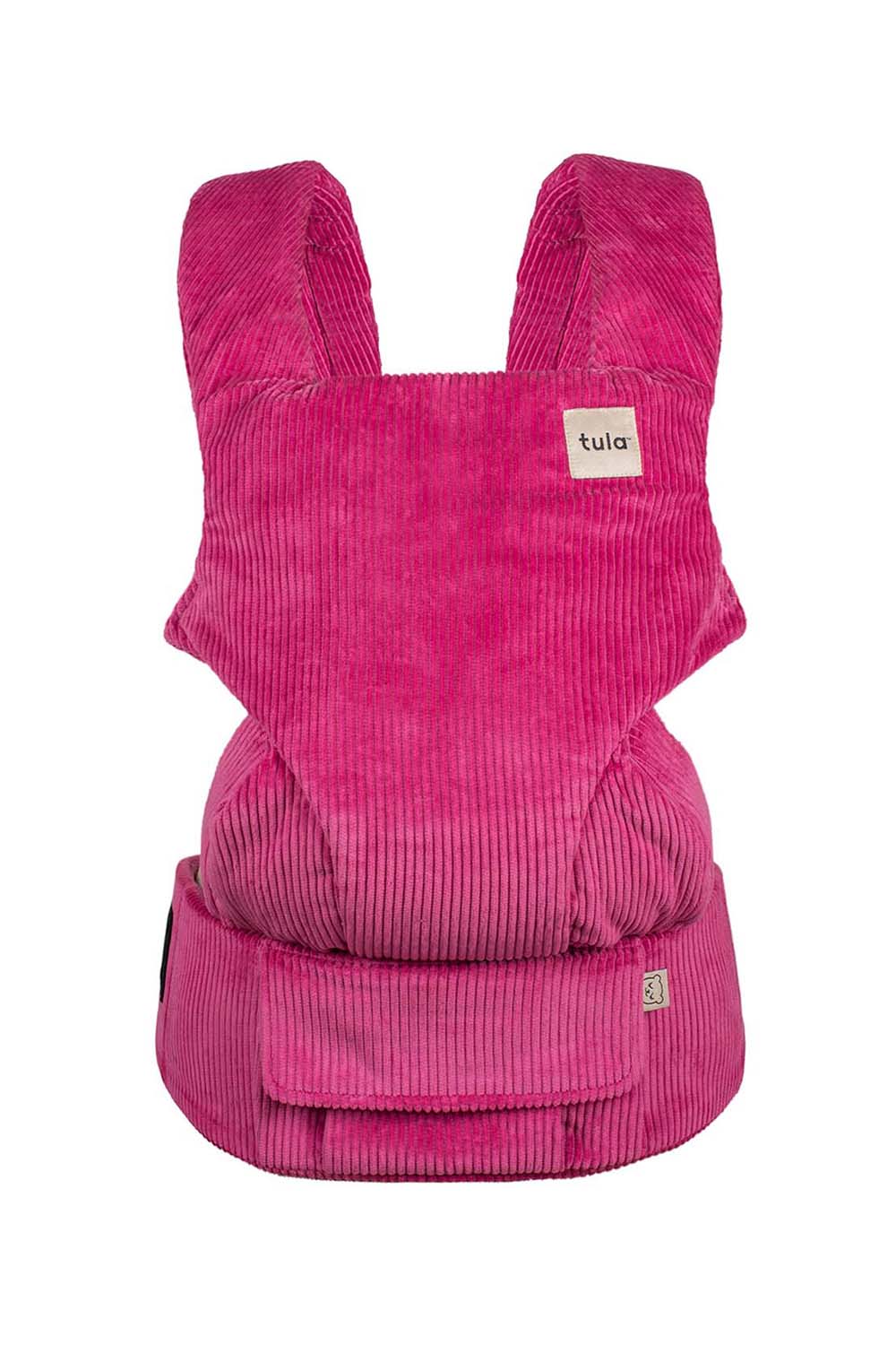 Baby Tula Magenta Corduroy Explore Baby Carrier.