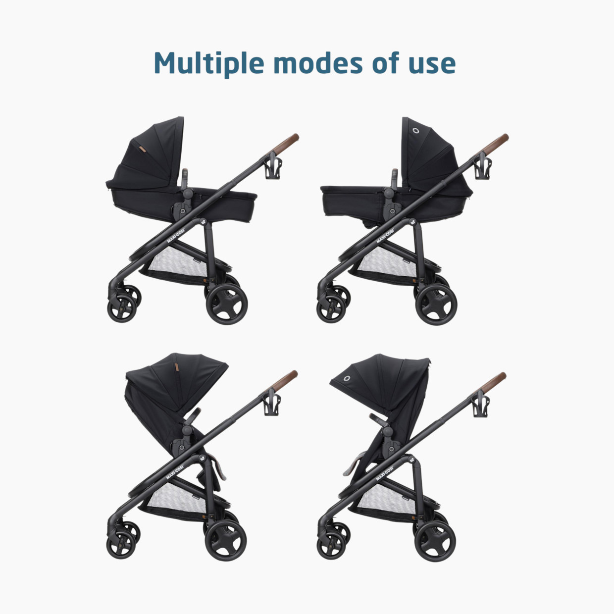 Maxi-Cosi Tayla Max Modular Stroller - Onyx Wonder.