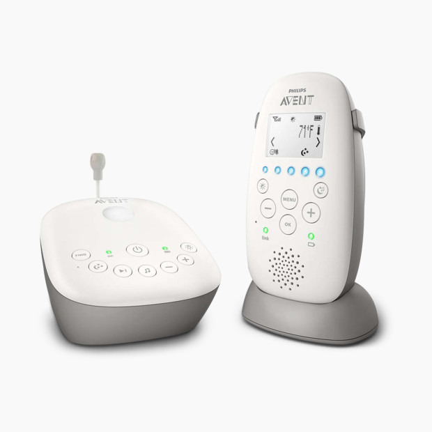 Philips Avent DECT Temperature Sensor and ECO Mode Audio Baby Monitor SCD 730/86.