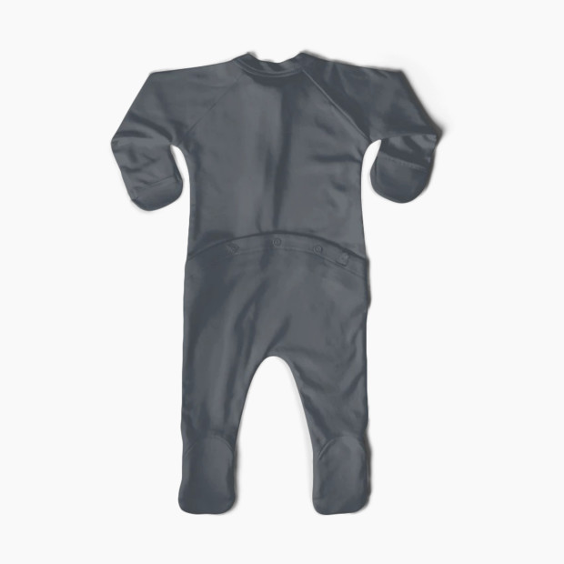 Goumi Kids Grow With You Footie - Loose Fit - Midnight, 6-12 M.