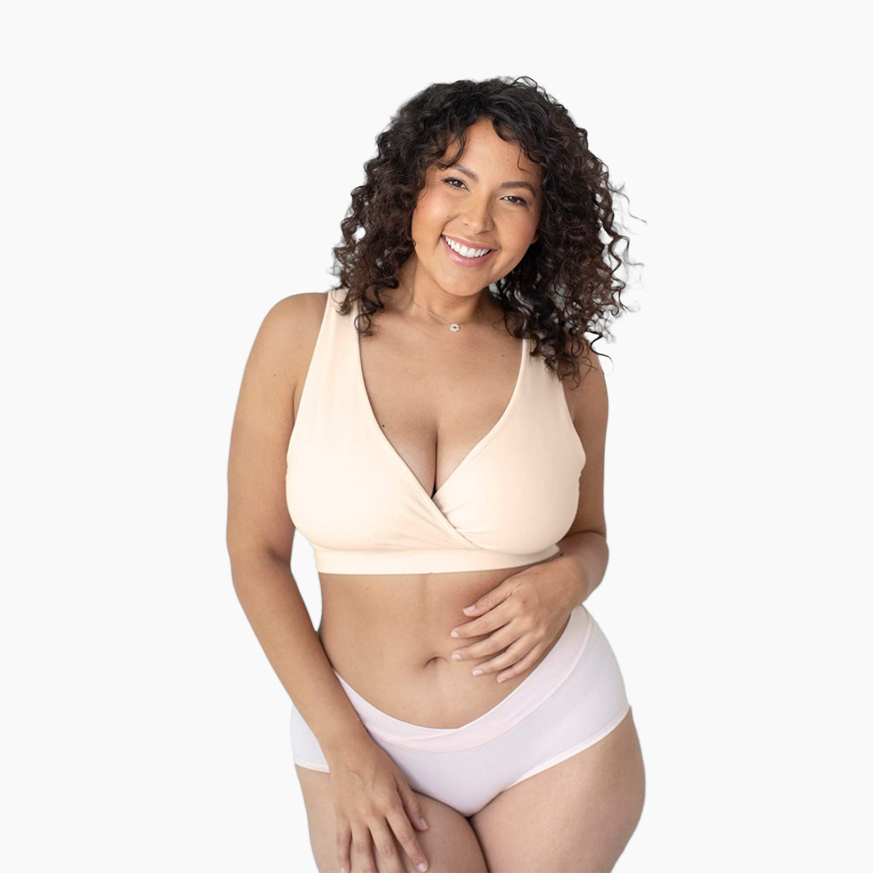 kindred by Kindred Bravely Women's Pumping + Nursing Hands Free Bra - Beige  XL-Busty