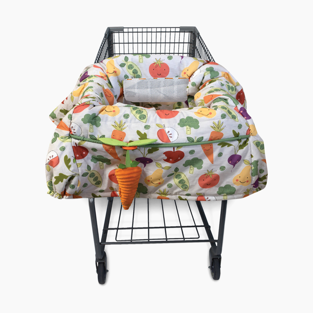 Boppy Shopping Cart and Restaurant High Chair Cover - Mulit-Color Farmers Market.