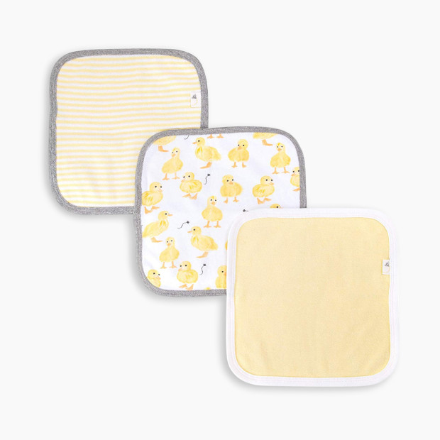 Burt's Bees Baby Organic Washcloth Bundle (6 Pack) - Yellow.