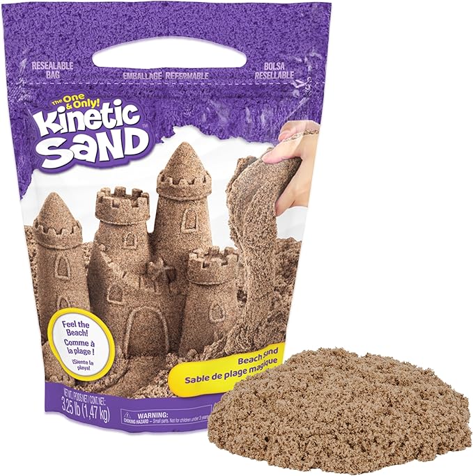 Kinetic Sand, Sensory Beach Play Sand.