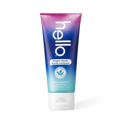 hello Dragon Dazzle Blue Raspberry Fluoride Toothpaste - $4.99.